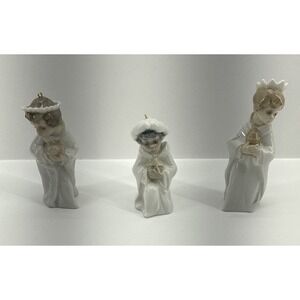 Lladro 5729 Mini Reyes Three Kings Nativity Set w/ Box Porcelain Figurines